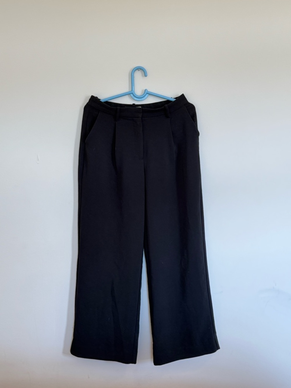 Abercrombie & Fitch Black Wide Leg Trousers